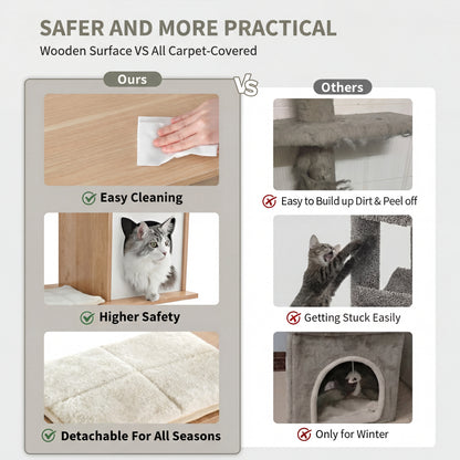 Tall Haven Cat Tree & Condo