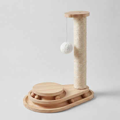 Pine Play & Scratch Tower