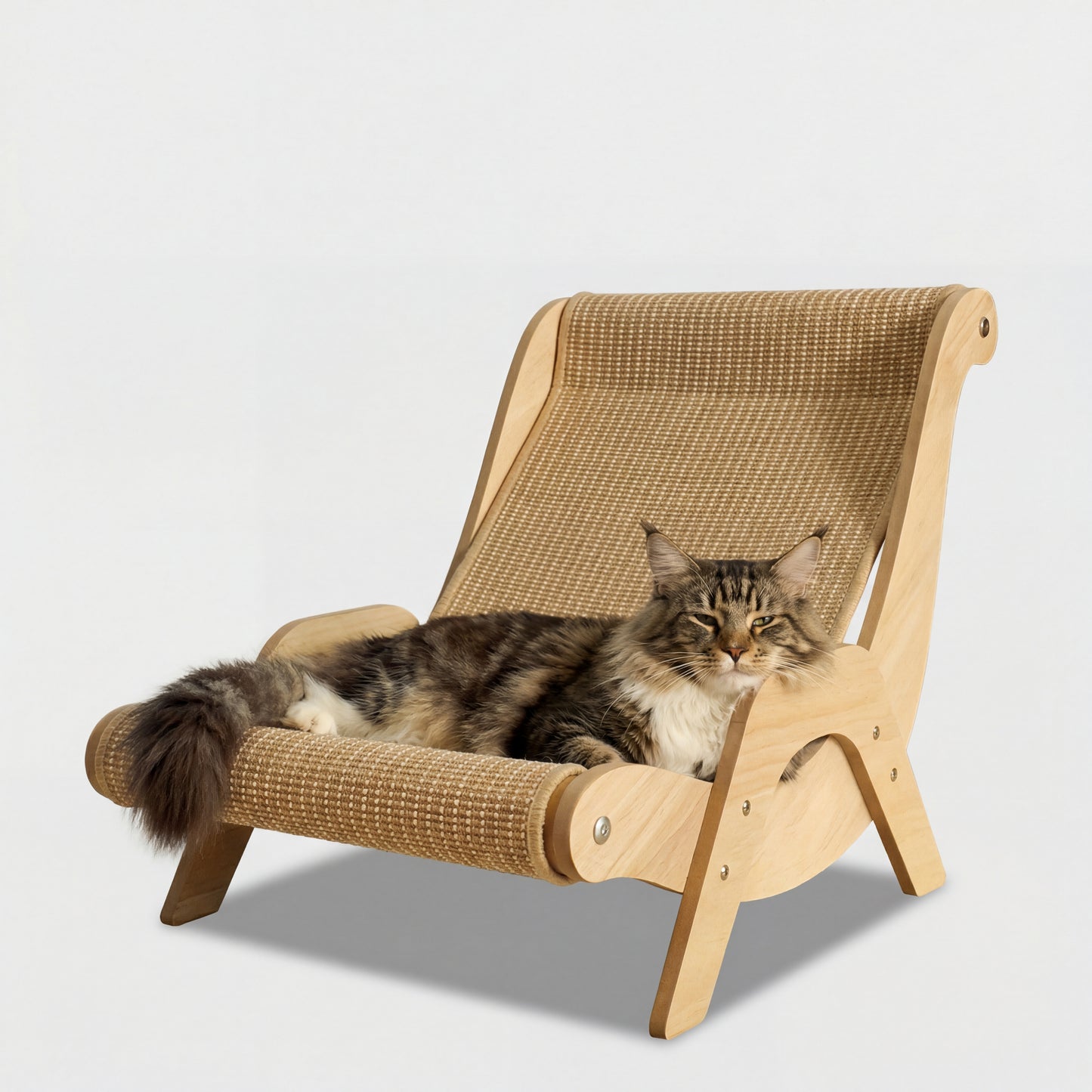 Linen Lounge Scratch Chair