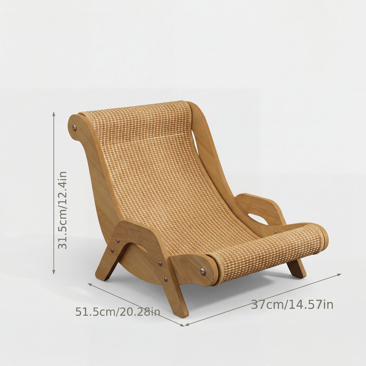 Linen Lounge Scratch Chair